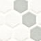 Msi White And Gray Hive Pattern 11.73 x 11.85 Matte Porcelain Floor And Wall tile, 15PK ZOR-MD-0579 - alternate 2